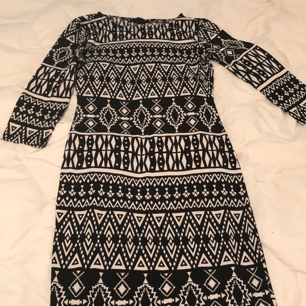 Knee length Aztec dress